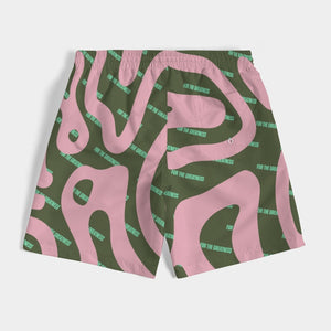 Growth Men's All-Over Print Swim Trunk