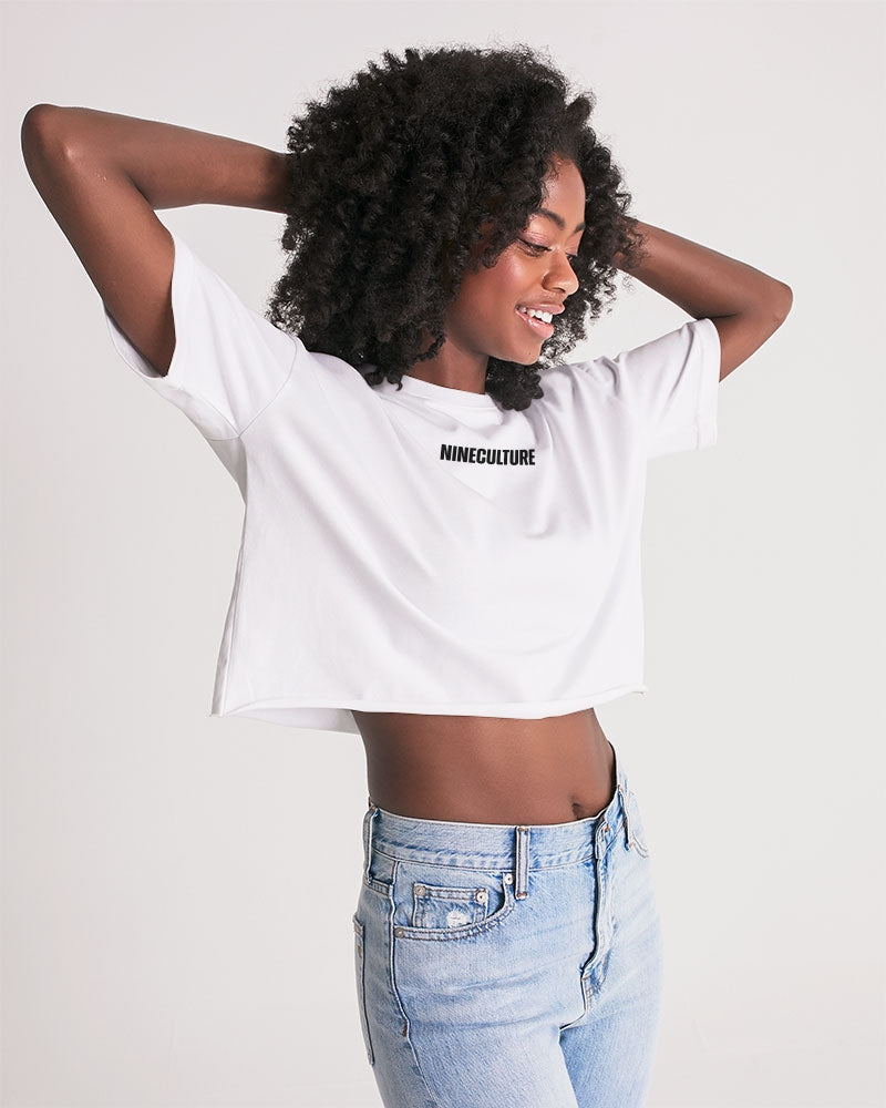 FTG Heritage Women's All-Over Print Lounge Cropped Tee