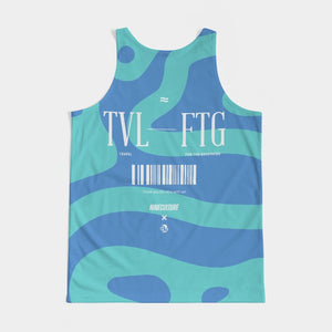 Ocean Blue Men's All-Over Print Tank
