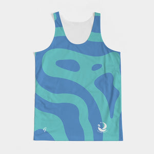 Ocean Blue Men's All-Over Print Tank