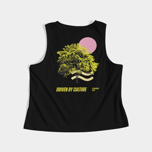 We Limin With The Culture Black Women's Cropped Tank
