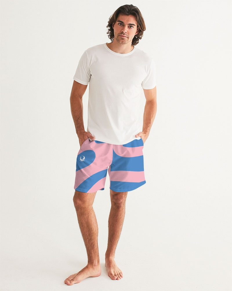 Explore the World Men's All-Over Print Swim Trunk