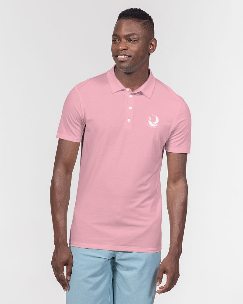 Color of Opportunity Men's All-Over Print Slim Fit Short Sleeve Polo