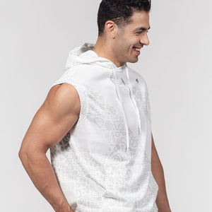 Global-Spirit Men's Premium Heavyweight Sleeveless Hoodie