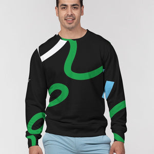 Holiday-Culture Men's Classic French Terry Crewneck Pullover