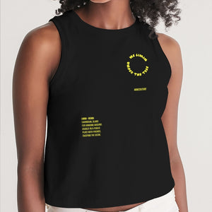 We Limin With The Culture Black Women's Cropped Tank