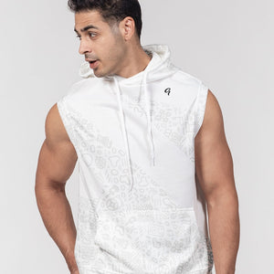 Global-Spirit Men's Premium Heavyweight Sleeveless Hoodie