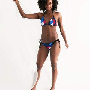 USA Culture Swimwear Women's Triangle String Bikini