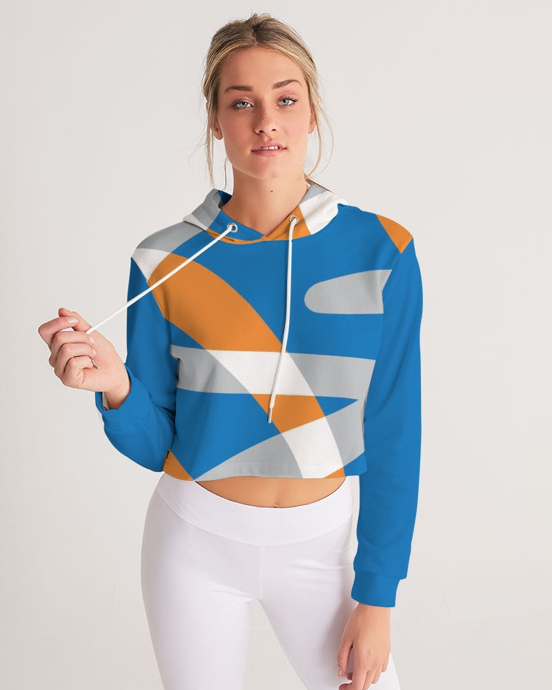 NY Culture Women's Cropped Hoodie