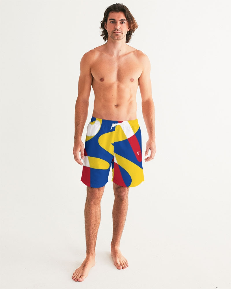 Joie de Vivre Men's Swim Trunk