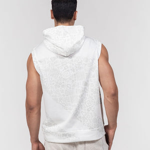 Global-Spirit Men's Premium Heavyweight Sleeveless Hoodie