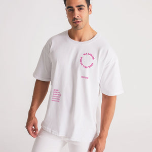 We Limiin With The Culture Collection White Men's Premium Heavyweight Tee